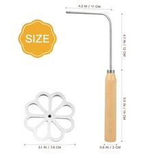 Waffeleisen Ddr  Rosettenwaffeleisen Edelstahl Youdunzi-Form Snackform