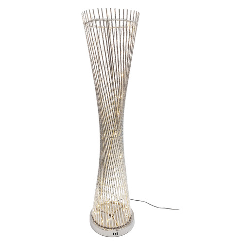 Led bodenlampe draht gedreht - bodenlampe,