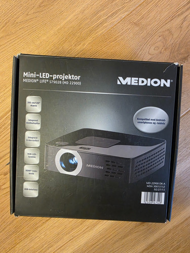 Mobiler mini beamer mit - +++,