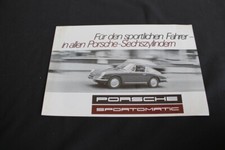 Porsche 911 Sportomatic Juli 1967 Schaubild Technik Getriebe Prospekt Brochure