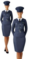 Damen Pilot Stewardess Vintage