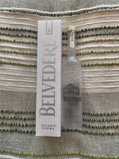 Leere Belvedere 700ml Wodka Flasche Basteln Upcycle Tische + Box