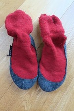 FALKE-Hüttenschuhe Hausschuhsocken Home-Pads Gr. 35/36 rot
