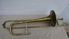 Alte Posaune Zugposaune Jul. E. Gottlöber Stolpen i S