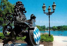 Waging See Bayerischer Loewe Seepartie