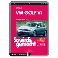 VW Golf VI Typ 1K 2008-2012 So