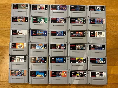 Gesammte snes spielesammlung - gesammte,