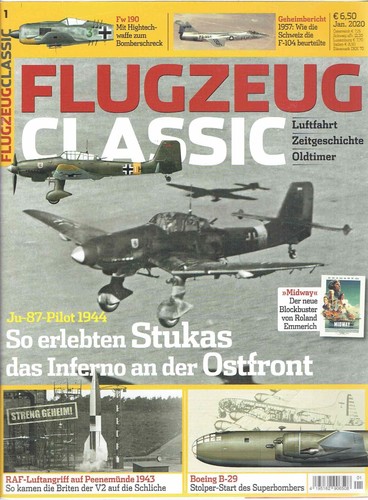 Flugzeug classic 2020 - classic, 2020/01