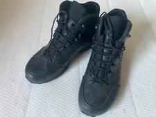 Leder-Boots Herren Meindl Sicherheitsschuh Größe 42,5/8,5 schwarz – TOP ZUSTAND!