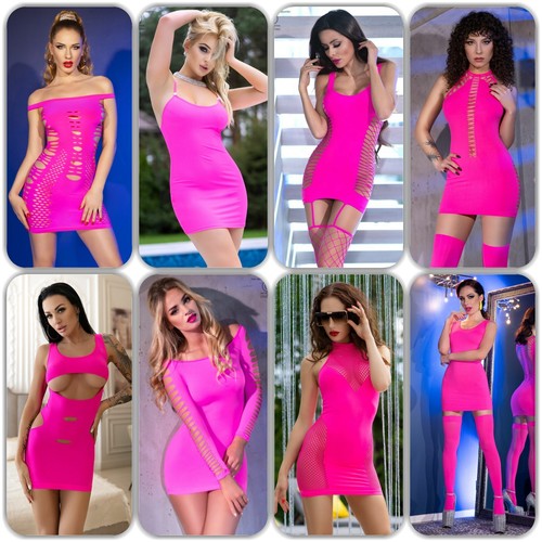 Sexy nahtloses minikleid - nahtloses,