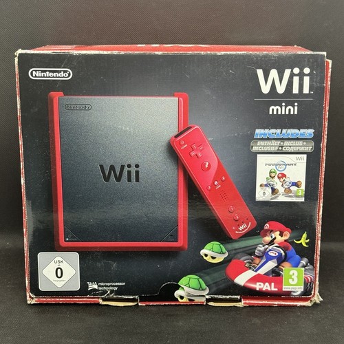 Nintendo wii mini - rot, mario