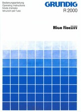 Grundig user manual