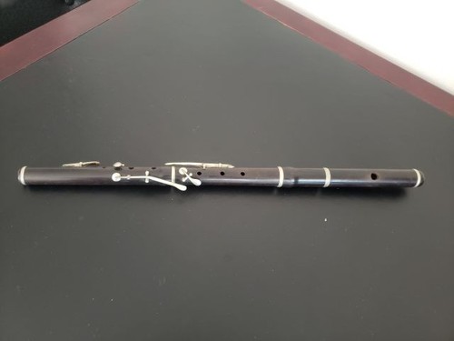 Antike traversflöte ebenholz - antike,