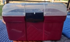 Putzbox für Kinder Pink mit DECKEL Putzkasten