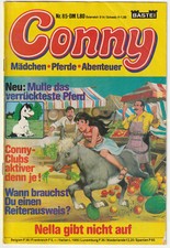 ✪ CONNY #85 Nella gibt nicht auf ohne Conny-Club, Bastei 1982 COMICHEFT Z1-