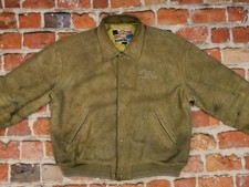 *DIESEL VINTAGE LEDERJACKE*RR-55 IND*CASUAL*REAL LEATHER*BEIGE*GR: L*RARITÄT