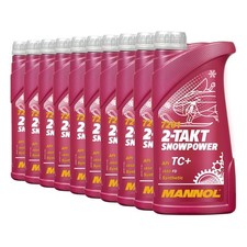 10 (10x1) Liter MANNOL 2-Takt
