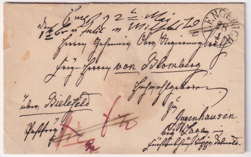 Vorphilatelie adelsbrief mit - vorphilatelie,