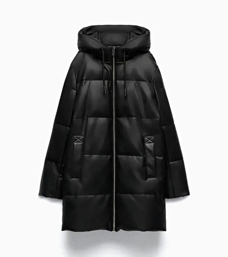 Zara damen steppjacke schwarz - zara,