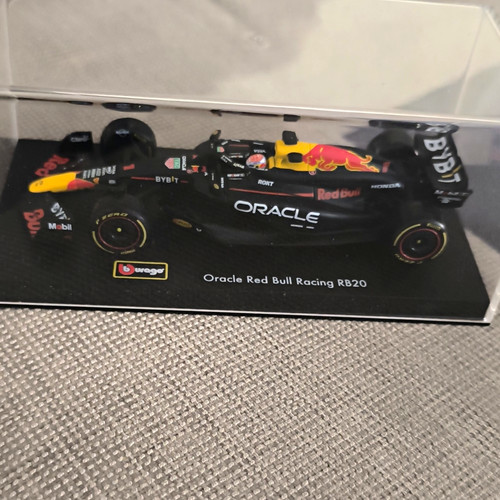 Bburago red bull racing rb20 - red,