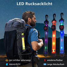 LED Rucksack Blinklicht