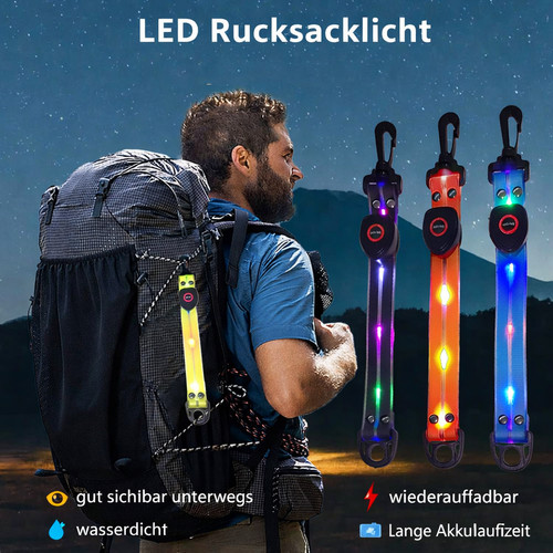 Led rucksack blinklicht - led,
