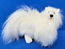 MATTEL HUND COLLIE WEISS STOFFTIER 18 CM MILADY VINTAGE BARBIE DOG