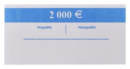 Euro banderolen für - für, 100