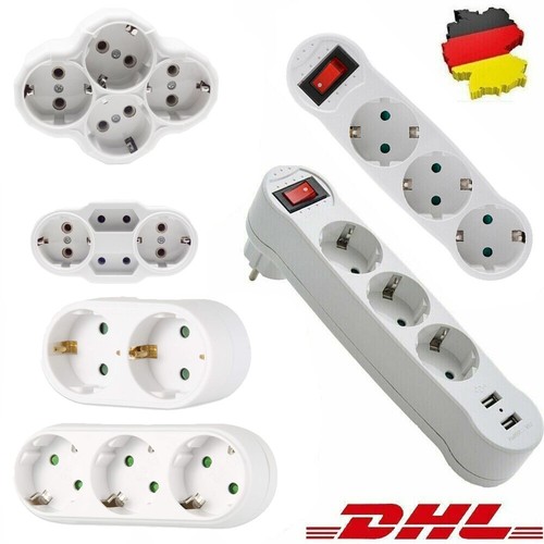 Steckdose mehrfachstecker - eu,