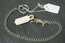 Alte silberne Taschenuhrkette