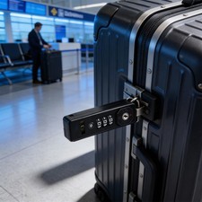 Alukoffer Zoll Zahlenschloss