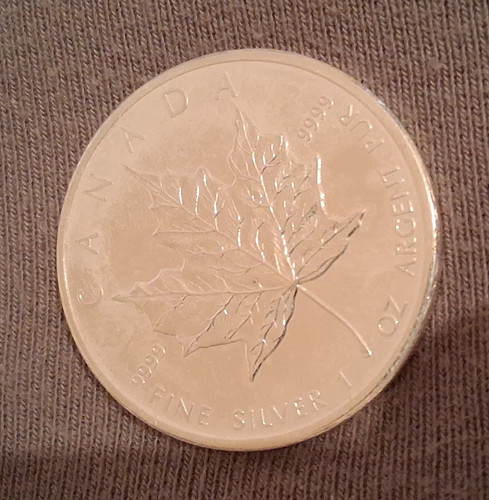 Kanada maple leaf silbermünze - maple,