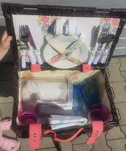 Picknickkorb für personen - picknickkorb,