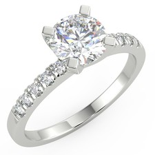 1,07 ct Rundschliff VS2/D