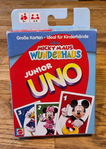 Mattel uno junior micky maus - mattel,