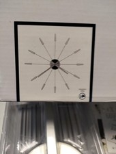 SIGEL NeXtime Wanduhren, Metall und Kunststoff, Silberfarben, Ø 58 cm, 2610ZI