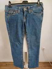 TRUE RELIGION coole Jeans BILLY Gr. 27 gekürzt TOP 623