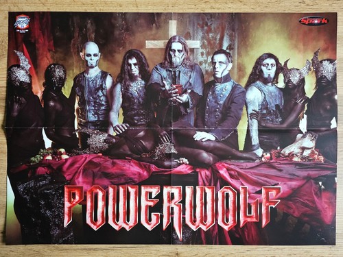 Powerwolf poster 2018 - powerwolf,