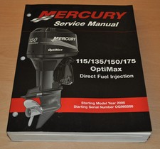 Mercury 115 135 Optimax Direct Fuel Injection Werkstatthandbuch Aussenbordmotor 