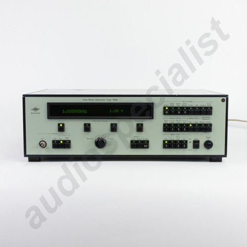 Bruel kjaer 1049 ultra low - bruel,