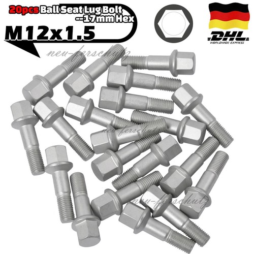 20x radbolzen radschraube - 20x, für