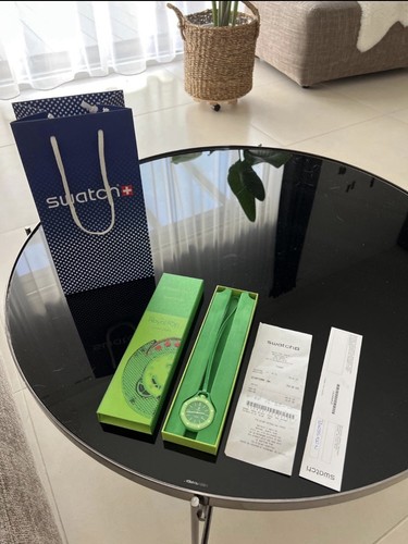 Swatch green eight - swatch,