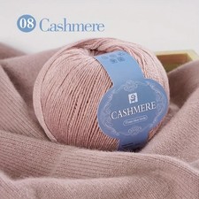 Kaschmir Wolle Strickgarn 300g 95% Kaschmir 5% Anti-Pilling zum Stricken altrosa