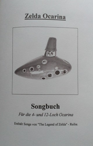 Zelda okarina songbuch - okarina,