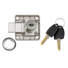 Möbelschloss Schubladenschloss Schrankschloß Gleichschliessend Türschloss ATM