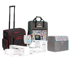 BERNINA 570 QE Kaffe Edition Näh-Quilt- Stickmaschine inkl. SDT-Stickmodul M
