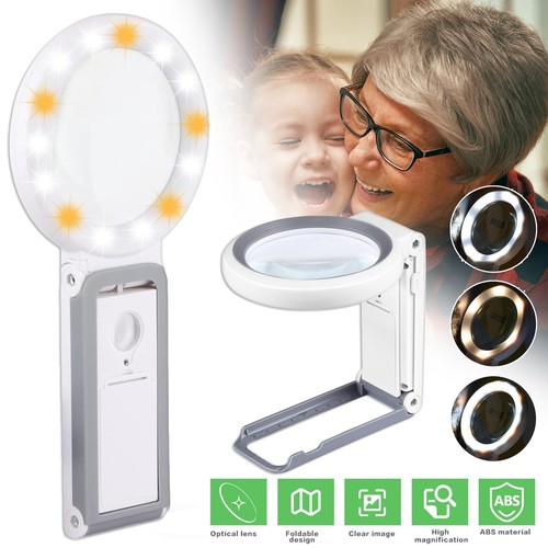 10x 30x faltbare led - 30x, lupe
