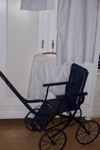 Antiker kinderwagen zur - antiker,