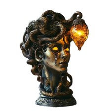 Medusa-Statue, Leuchttisch