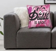 Diddl is back❤️Kissenbezug ❤️Diddl & Diddelina❤️50x50cm❤️Pink❤️Frankreich